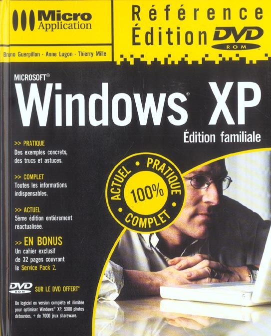 Windows XP, édition familiale (DVD-Rom inclus)