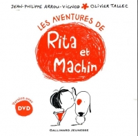 Les aventures de Rita et Machin -  1 livre, 1 DVD - De 4 à 7 ans