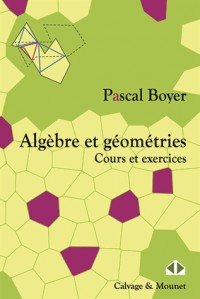 Algèbre et géométries : Arrangements d'hyperplans- Découpages en dimensions 2 et 3 - Invariants conformes - Quadrangles harmoniques - Courbes elliptiques