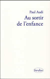 Au sortir de l'enfance