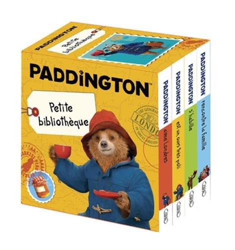 Paddington, la petite bibliothèque : Coffret en 4 volumes : Paddington rencontre la famille ; Paddington est un ours très poli ; Paddington s'habille ; Paddington aime Londres
