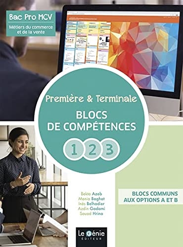 Blocs de compétences 1 2 3 Première & Terminale Bac Pro Métiers du commerce et de la vente