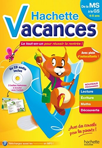 Hachette Vacances - de MS à GS 4/5 ans