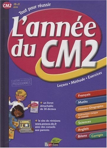 ANNEE DU CM2