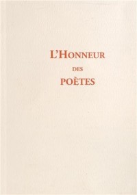 L'Honneur des poètes