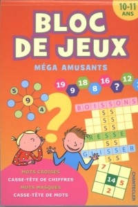 Bloc de jeux méga amusants : 10-11 ans