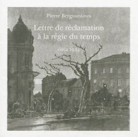 Lettre de réclamation à la régie du temps