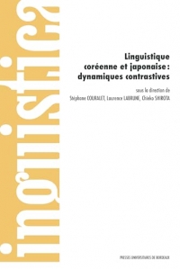 Linguistique coréenne et japonaise : dynamiques contrastives