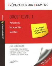 Droit civil 1 : Personnes, incapacités, sûretés