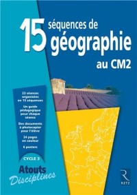 15 séquences de géographie au CM2