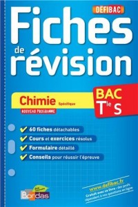DEFIBAC FICHES CHIMIE TERM S