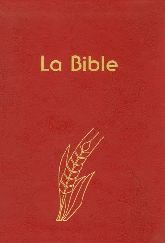 Bible Semeur, couverture rouge, tranche dorée