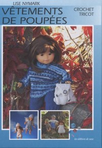Vêtements de poupées : Crochet, Tricot
