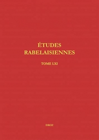 Etudes rabelaisiennes: Tome 61