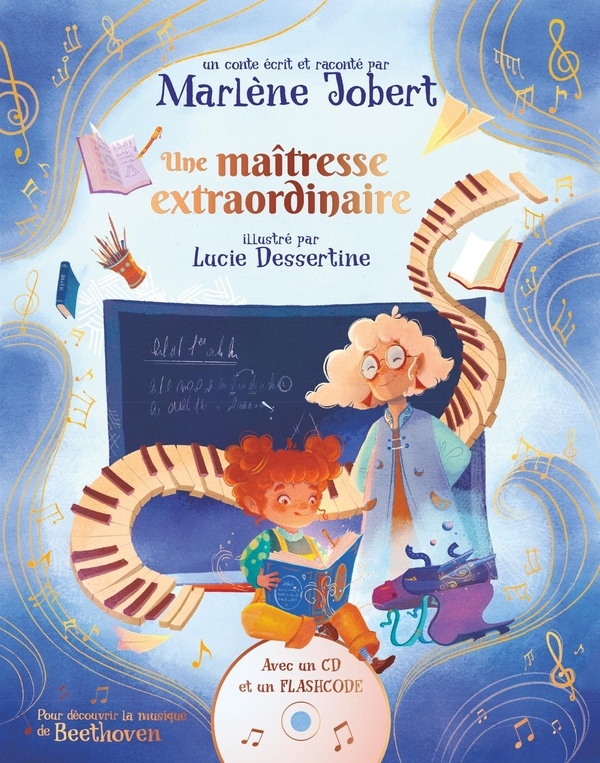 Une maîtresse extraordinaire: Livre-CD Marlène Jobert
