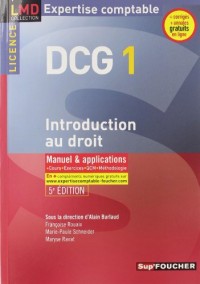 DCG 1 Introduction au droit 5e édition
