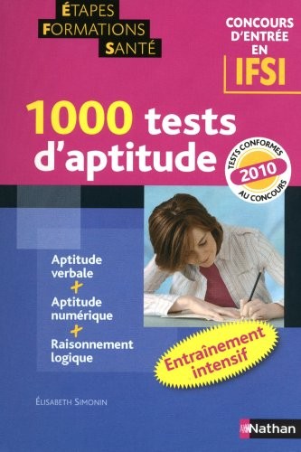 1000 TESTS APT IFSI ENT INTENS