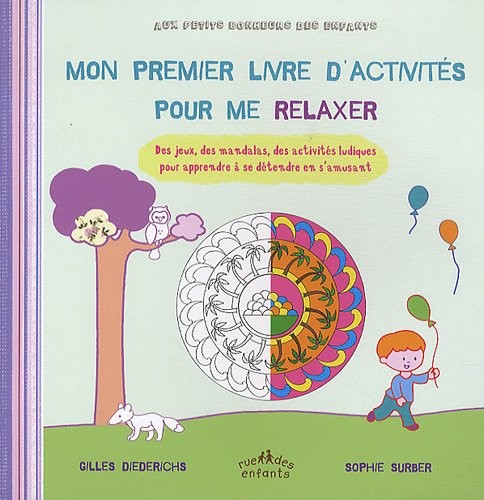 Mon premier livre d'activités pour me relaxer