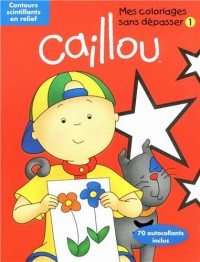 Caillou Coloriages sans dépasser 1 (01)