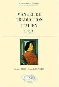Manuel de traduction, LEA : Italien