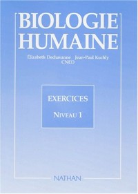 Biologie humaine, BEP, cahier d'exercices