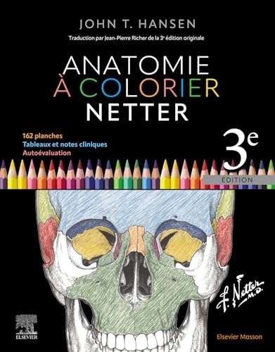 Anatomie à colorier Netter