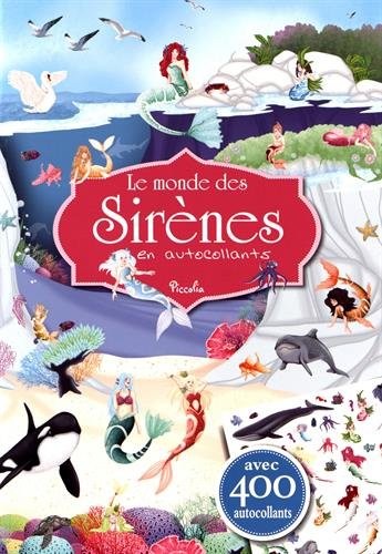Le monde des sirènes en autocollants