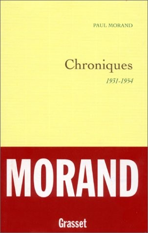 Chroniques, 1931-1954