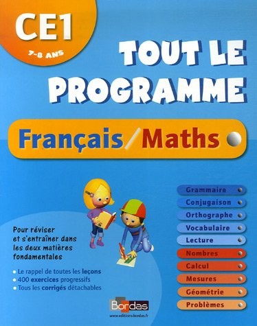 TOUT LE PROGRAMME CE1