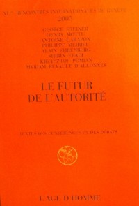 Le Futur de l'autorité