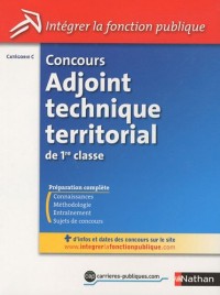 CONC ADJ TECH TERRIT 1RE CLASS