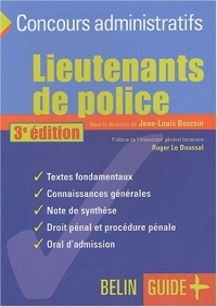 Lieutenants de police : le concours