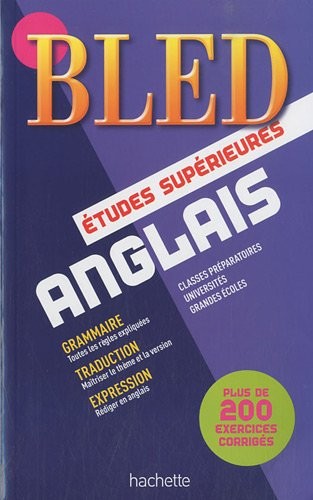 Bled Anglais Études supérieures