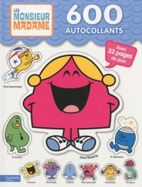 600 stickers Monsieur Madame