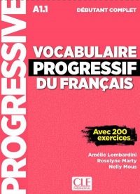 Vocabulaire progressif du français - Niveau débutant complet - Livre + CD + Livre-web - Nouvelle couverture