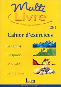 Multi livre CE1. : Cahier d'exercices