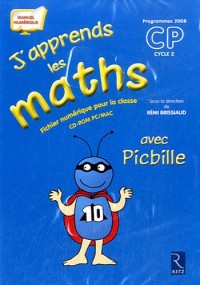 J'apprends les maths CP avec Picbille : Programmes 2008 (1Cédérom)
