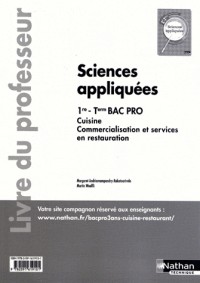 Sciences appliquées - 1re et Term Bac Pro Cuisine