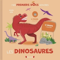 Les Dinosaures – Livre sonore et d'éveil avec 12 puces sonores et des volets – À partir de 1 an (Nouveau format)