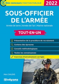 Sous-officier de l’armée – Tout-en-un: Armée de terre – Armée de l'air – Marine nationale – Édition 2022