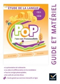 POP - Etude de la langue CE1 CE2 Ed. 2022 - Guide pédagogique + accès numérique