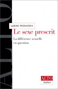 Le sexe prescrit