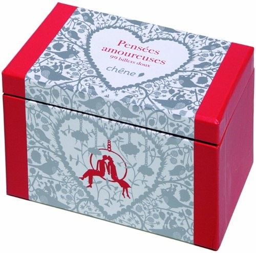 Pensées amoureuses, 99 billets doux (boîte)