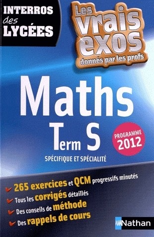 Interros des Lycées Maths Term S