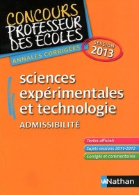 SCIENCES EXPER & TECHNO 13 ADM