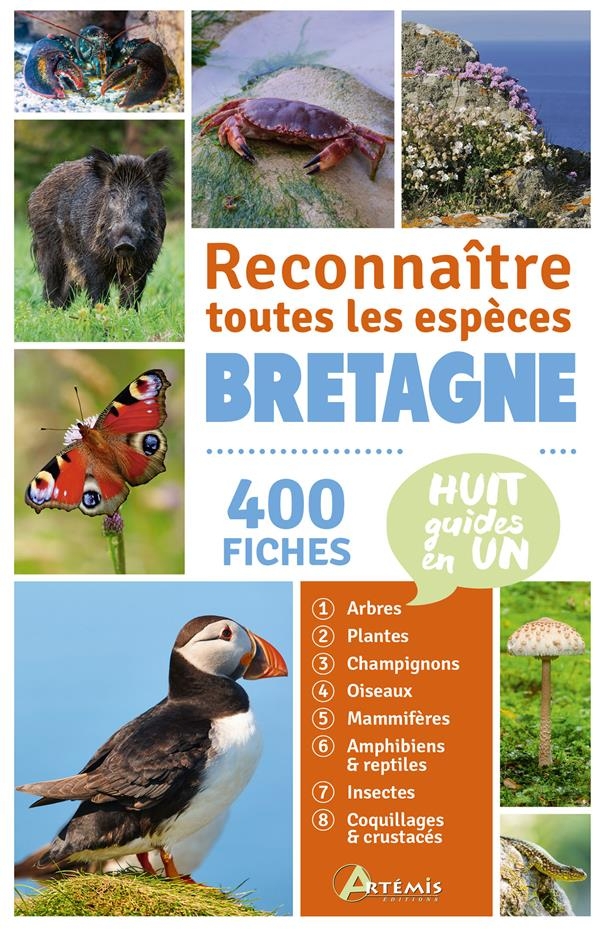 Bretagne, Reconnaître Toutes les Especes