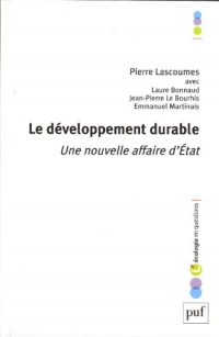 Le développement durable - Une nouvelle affaire d'État