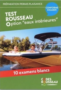 Codes Rousseau - Tests Permis Plaisance Option Eaux Intérieures
