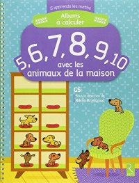 5, 6, 7, 8, 9, 10 avec les animaux de la maison