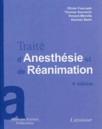 Traité d'anesthésie et de réanimation